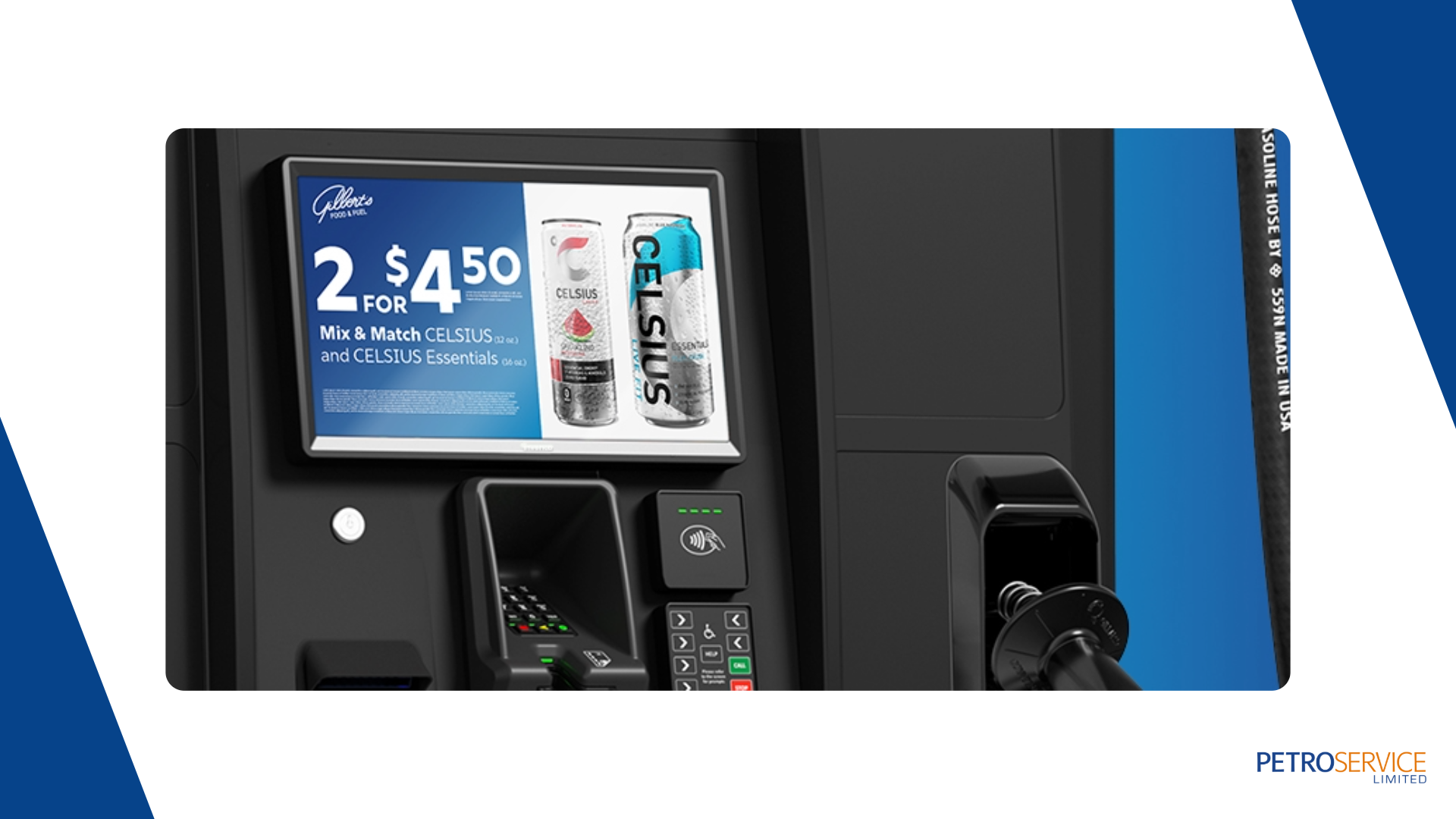 Digital Signage, Pay at the Pump, Advertising, and Promotional Material with OPTs from Invenco by GVR